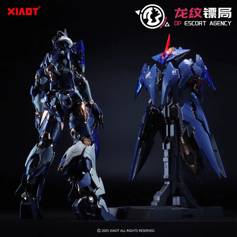XIAOT Burning Steel Heavy Industry DP Escort Agency Project 01 Ling Yao MG 1/100 Anime Doll Assembly Mecha Model