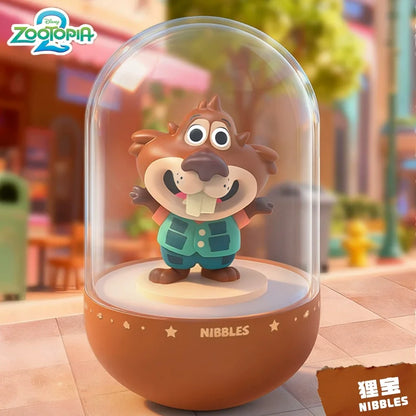 52TOYS Zootopia Nick Judy Night Light 9cm PVC Model