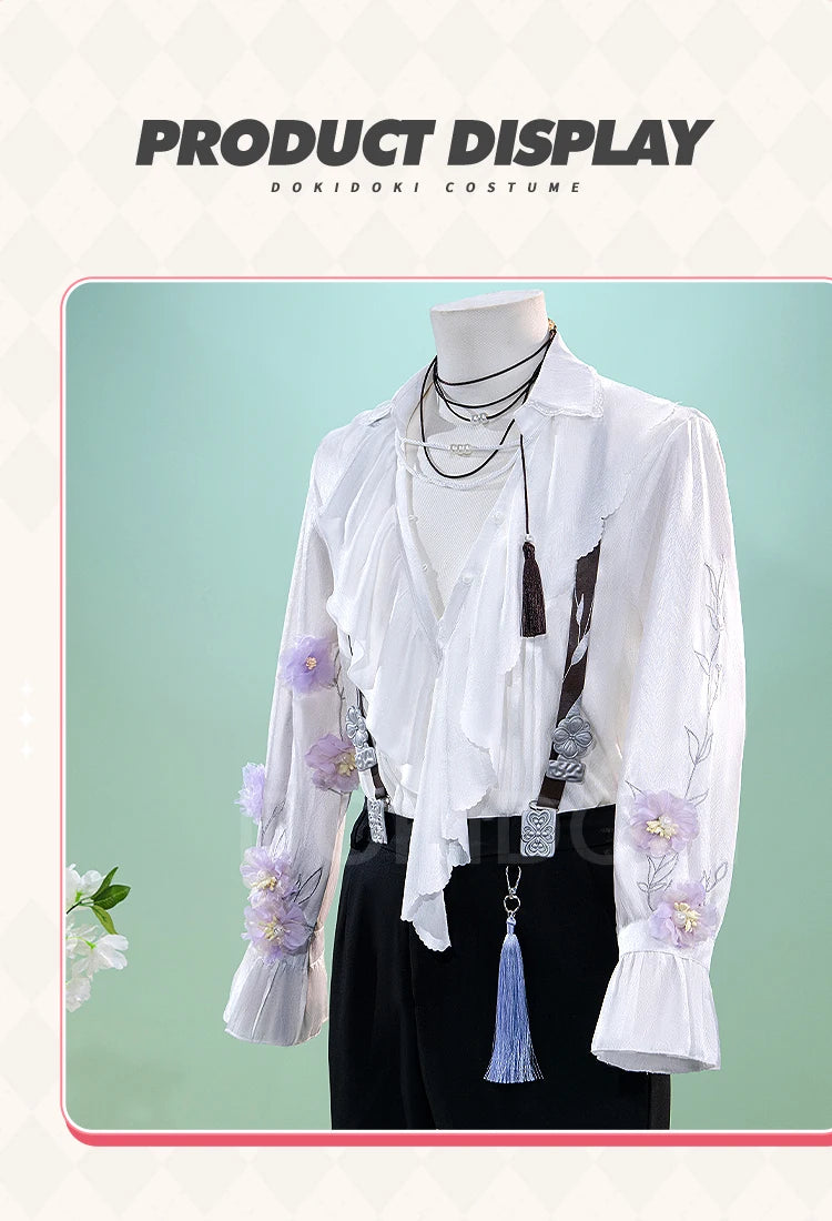 Sylus Rafayel Xavier Zayne Caleb Cosplay Game Love and Deepspace【M-3XL】DokiDoki-N Spring Flower Plus Size