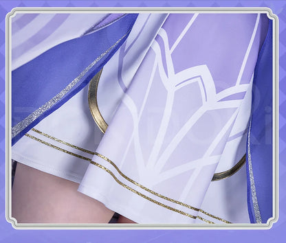 Columbina Cosplay Costume Genshin Impact【S-2XL】DokiDoki-R Nod-Krai Women Dress Columbina Hypersalenia Plus Size