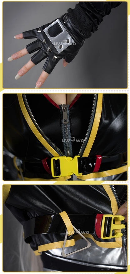 LAST BATCH UWOWO Genshin Impact Fanart Ningguang Auto Racing Suit Cosplay Costume