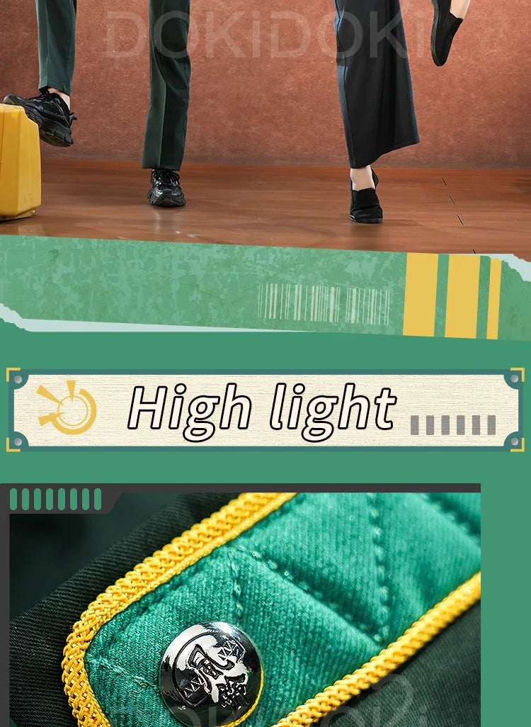 IN STOCK Haruka Sakura / Hayato Suou Cosplay Costume Anime Wind Breaker Cosplay DokiDoki-SR Men School Uniform Costume Suou Wig