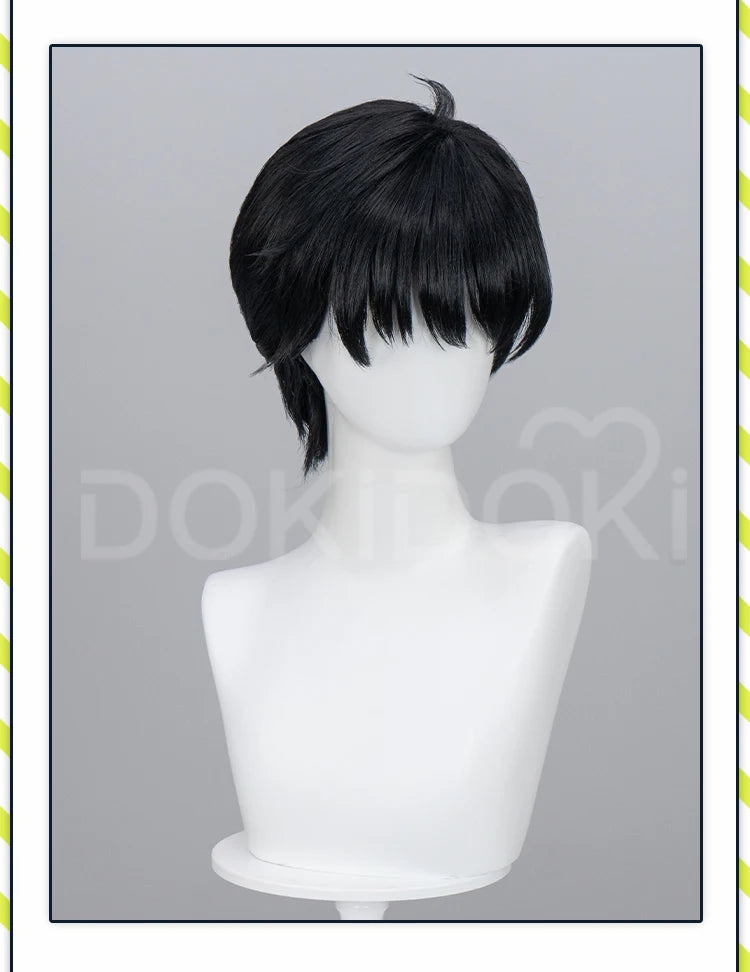 IN STOCK Sung Jin Woo Cha Hae in Wig Anime Solo Leveling Cosplay DokiDoki Kinght Killer Men 30cm Short Hair Woo Sung Free Cap