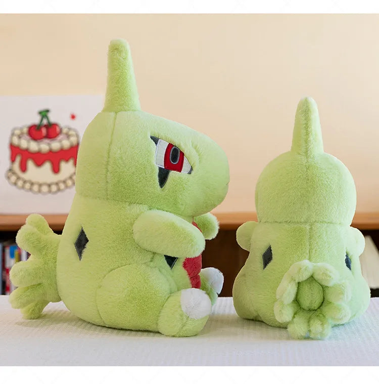 35/70cm Larvitar Pokemon Plush Toys Large Anime Doll Cute Pillow Giant Pokémon Plushie Tyranitar Stuffed Gift for Kids Christmas