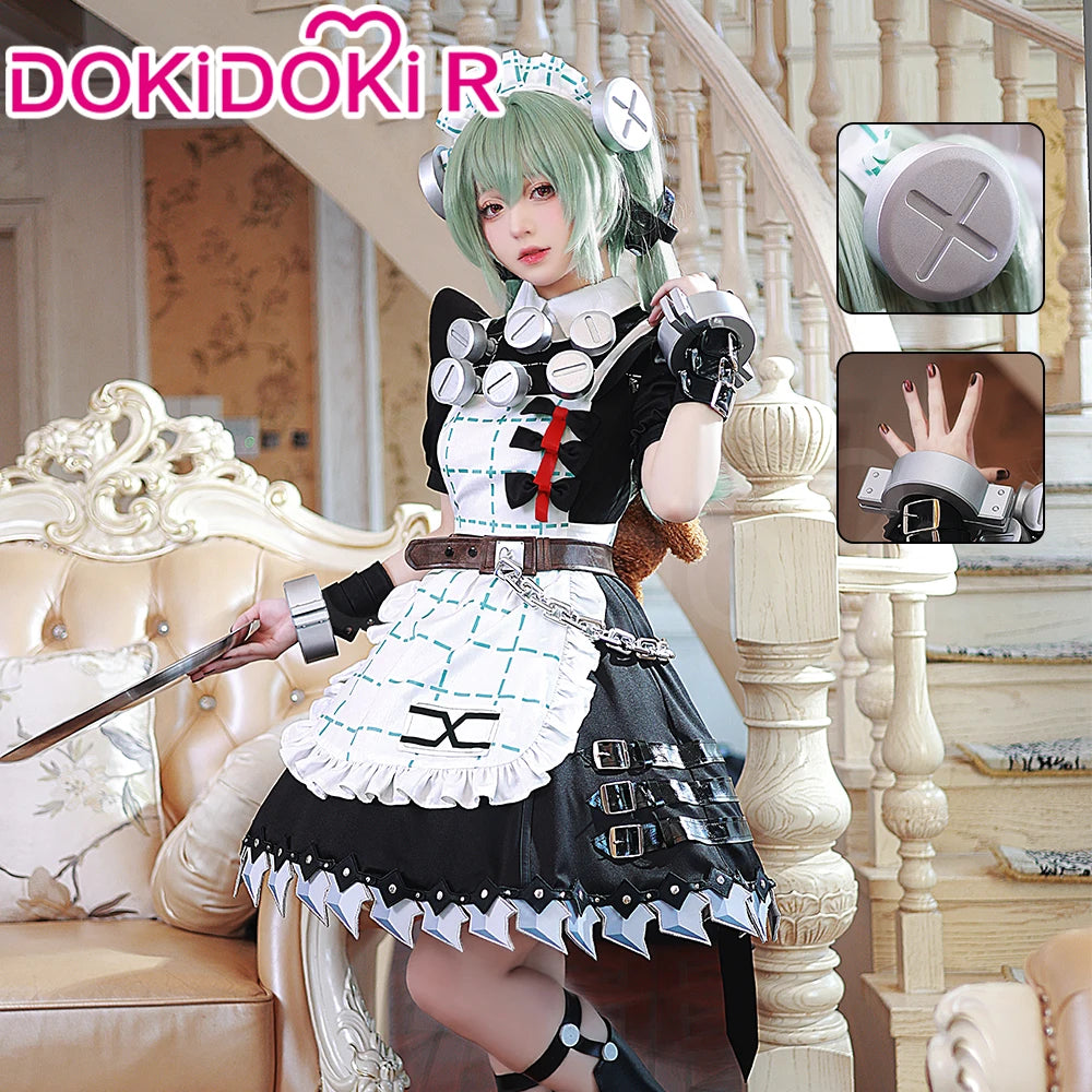 【L Size Sold Out】Corin Wickes Cosplay Game Zenless Zone Zero DokiDoki-R Victoria Housekeeping Corin Bag Women Cute Maid Dress