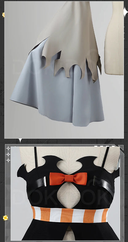 Amo Empool Cosplay Costume Anime Gachiakuta Cosplay DokiDoki-R Women Sexy Costume Amo Empool Christmas Cosplay Tattoo