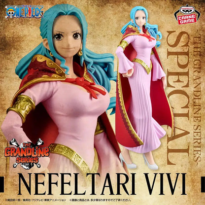 Banpresto One Piece DXF The Grandline Series Nefeltari Vivi 18cm PVC Model