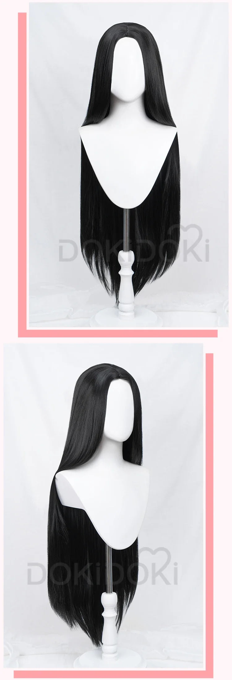 IN STOCK Wednesdayy Agnes Enidd Morticiaa Wig Anime DokiDoki Women Halloween Cosplay Long Hair High Heat Resistant Free Wig Cap