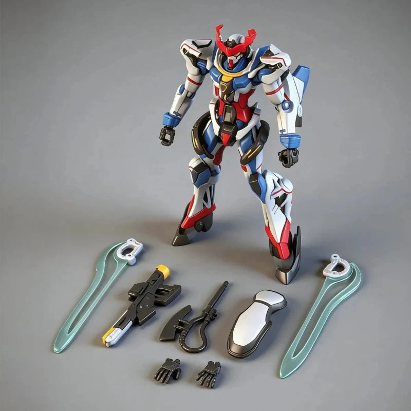 HG 1/144 Series Mecha Warrior Action Figure Assembly Model High Detail Plastic Desktop Decor Festive Boy Gifts