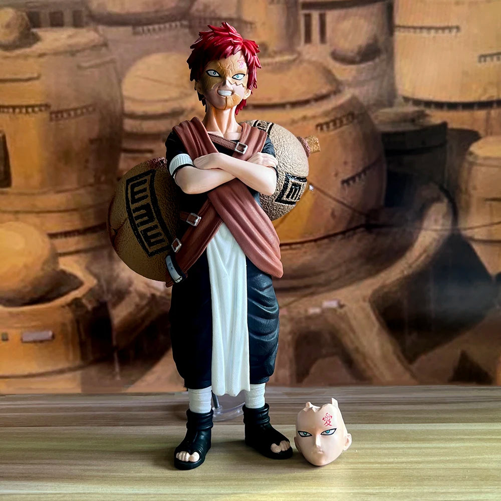 Anime figure  NARUTO Figurine Gaara Figure GK PVC Statue Model Collectible Toys Gifts 26-28cm