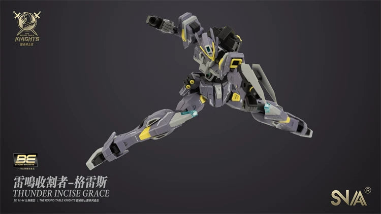 SNAA 1/144 THUNDER INCISE GRACE Series Action Figure High Detail Articulated Figurine Desktop Decor Assembly Model Toy Boy Gifts