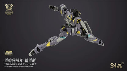 SNAA 1/144 THUNDER INCISE GRACE Series Action Figure High Detail Articulated Figurine Desktop Decor Assembly Model Toy Boy Gifts