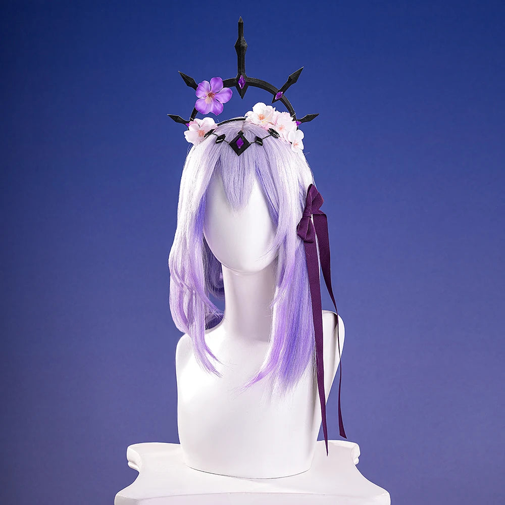Honkai Star Rail Castorice Cosplay Costume Wig Dress Headwear Luminous Props Halloween Party for Women Girls Carnival Cos iCoser