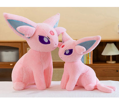 40/70cm Espeon Pokemon Plush Toys Large Anime Doll Pillow Cartoon Giant Pokémon Eifie Plushie Stuffed Gift for Kids Christmas