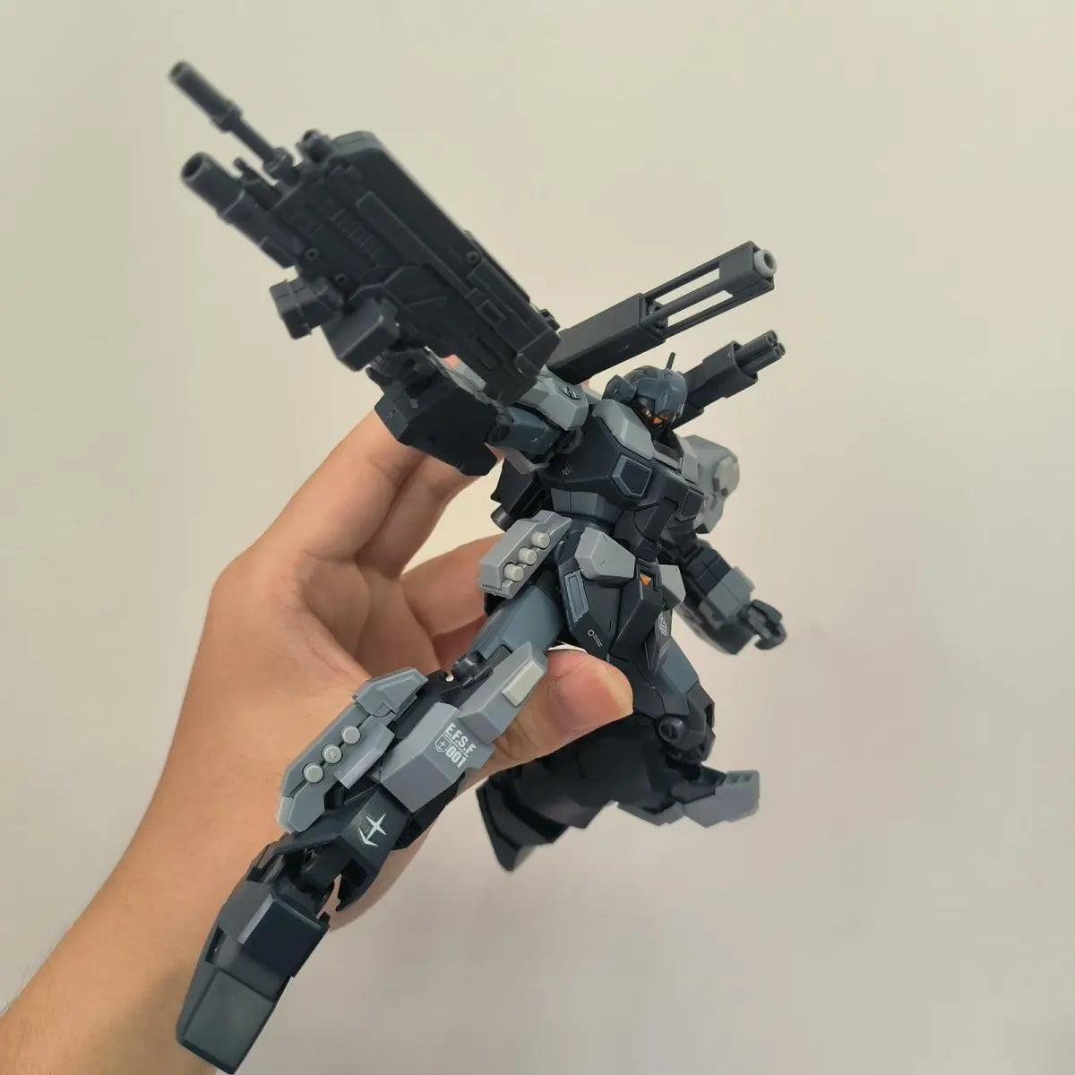 In Stock BAOBAO Model Jesta Cannon HG 1/144 Scale RGM-96X Toys Robot Assembly Model Kit Action Figure Plastic Kids Gifts