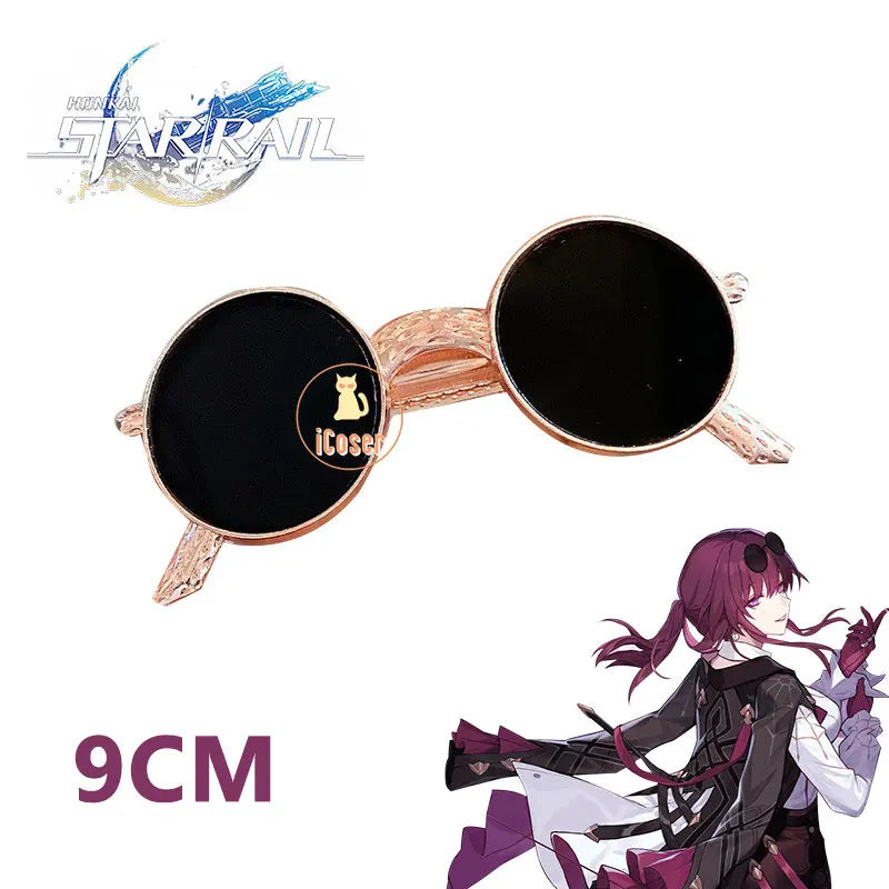 Kafka Cosplay Headwear Sunglasses Hairpin Game Honkai Star Rail Cos Props Stellaron Hunters Astral Express Girls Women Accessory