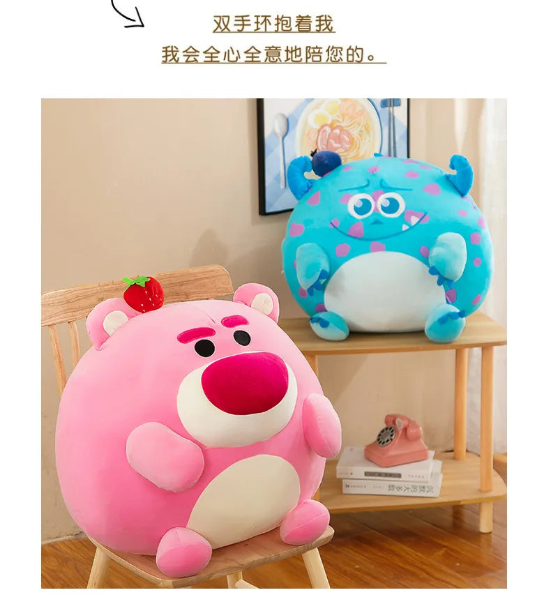 30/40/55cm Big Size Disney Alien Lotso Anime Plush Stuffed Doll Kawaii Room Decor Plush Children's Pillow Holiday Gift