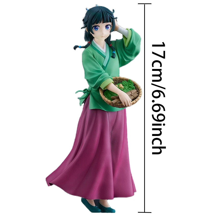 21cm Kusuriya no Hitorigoto Anime Figure Cloak Maomao Action Figure Cute Jinshi Figurine Room Decoration PVC Collection Toys