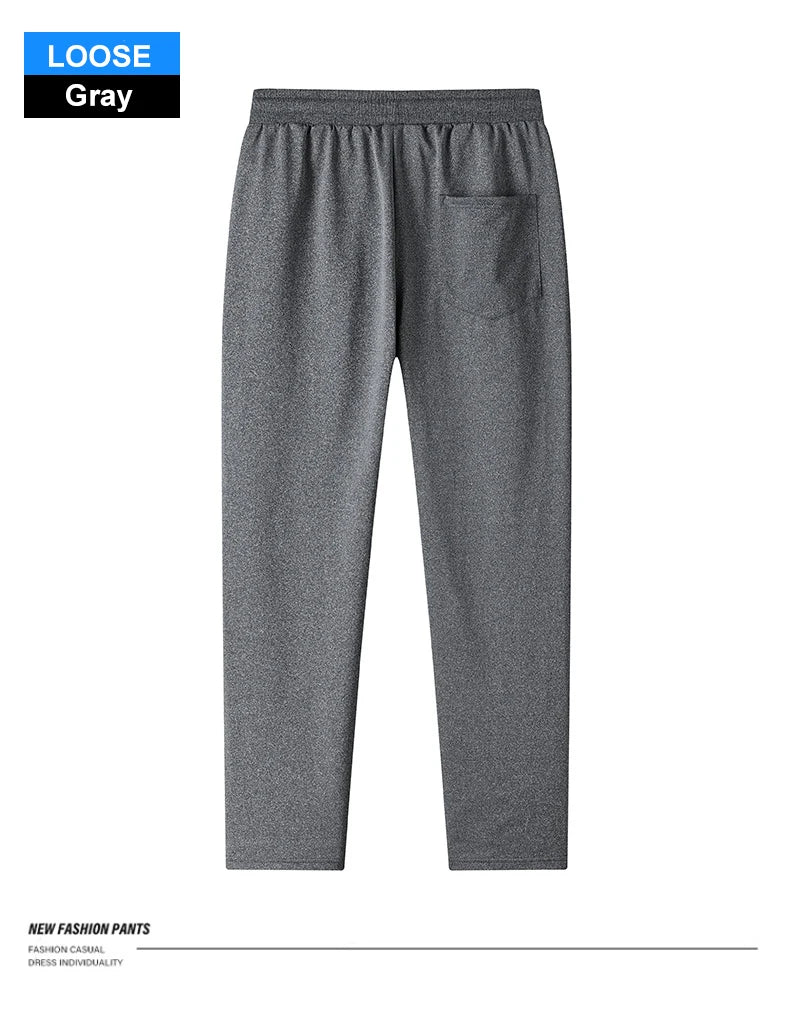 Chrlck Men’s Tight Sweatpants Straight Jogging Pants Casual Sport Running Trousers Spring Summer