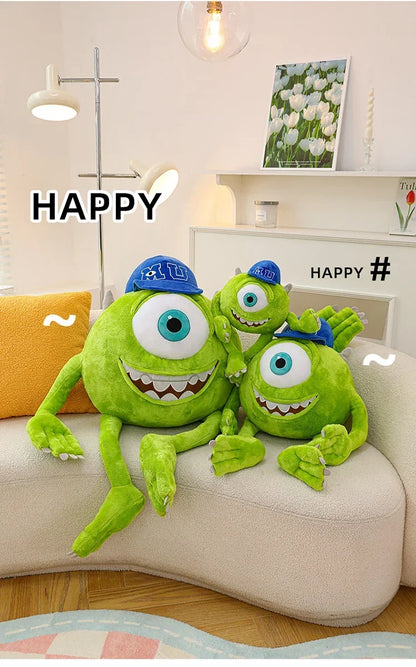 80cm Big Size Disney Mike Wazowsky Monsters University Monsters, Inc. Plushies Pillow Doll Stuffed Animal Cartoon Anime Toy Gift