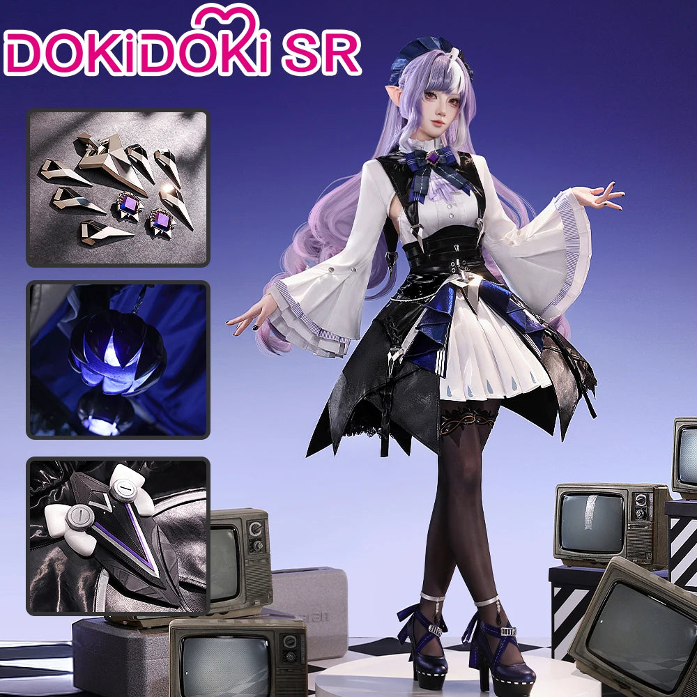 IN STOCK Vivian Banshee Cosplay Costume Game Zenless Zone Zero DokiDoki-SR Vivian Cosplay Metal Accessories ZZZ