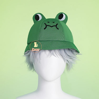 Identity V Fire Investigator LEONARD Cosplay Costume Wig Green Uniform Hat Florian Brand Halloween Party for Women Men Carnival