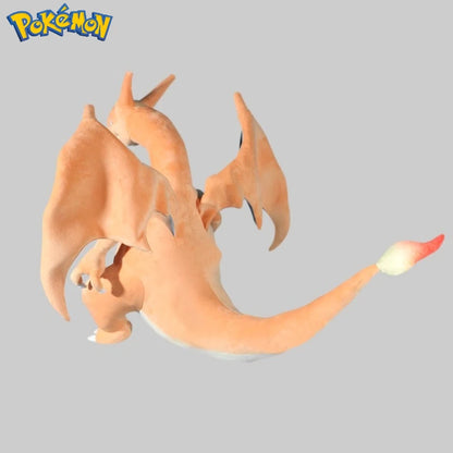 80CM Big Size Pokemon Charizard Plushies Cartoon Anime Peluche Kawaii Ornament Stuffed Comfortable Soft Doll Children Toy Gift