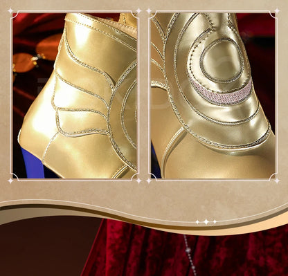 IN STOCK Cipher The Herta Aglaea Sunday Robin Aventurine Cerydra Shoes Cosplay Game Honkai: Star Rail DokiDoki-SR HSR