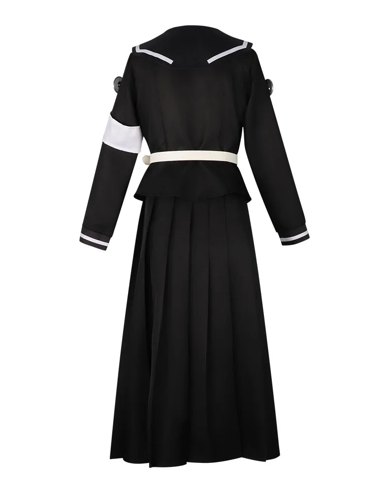 iCoser The Hundred Line Hiruko Shizuhara Cosplay Costume Wig Battle Uniform Last Defense Academy Halloween Party for Women Girls