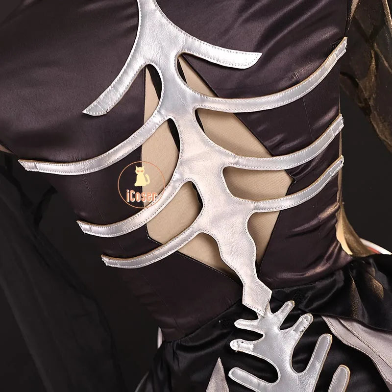 Genshin Impact Ronova Cosplay Costume Wig Dress Uniform Headwear Four Shades Halloween Party Women Girls Carnival Props iCoser