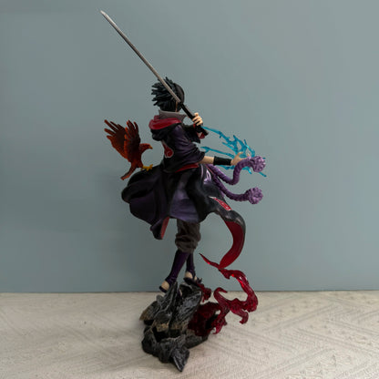 Uchiha Sasuke Figures Manga Naruto Anime Figure Classic Uzumaki Naruto Model Desktop Ornament Collectible Room Decoration Gifts