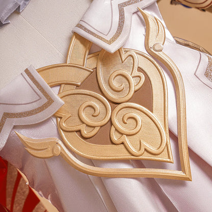 Honkai Star Rail Tribbie Cosplay Costume Wig Dress Uniform Headwear Wings Game Props Halloween Party for Women Girls Carnival