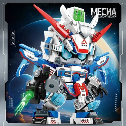 2025 STEM Building Blocks Kit, DIY Mecha Robot Model Educational Construction Toys for Kids Ages 8-12, Creative Birthday Gift