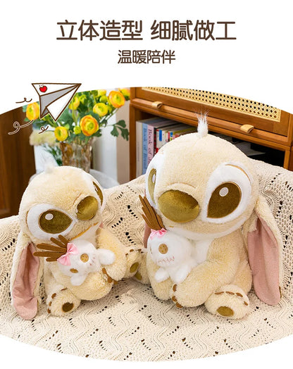 35/45/60cm Big Size Stitch Lilo & Stitch Anime Plush Stuffed Doll Kawaii Disney Plushies Decorated Pillow Children Holiday Gift