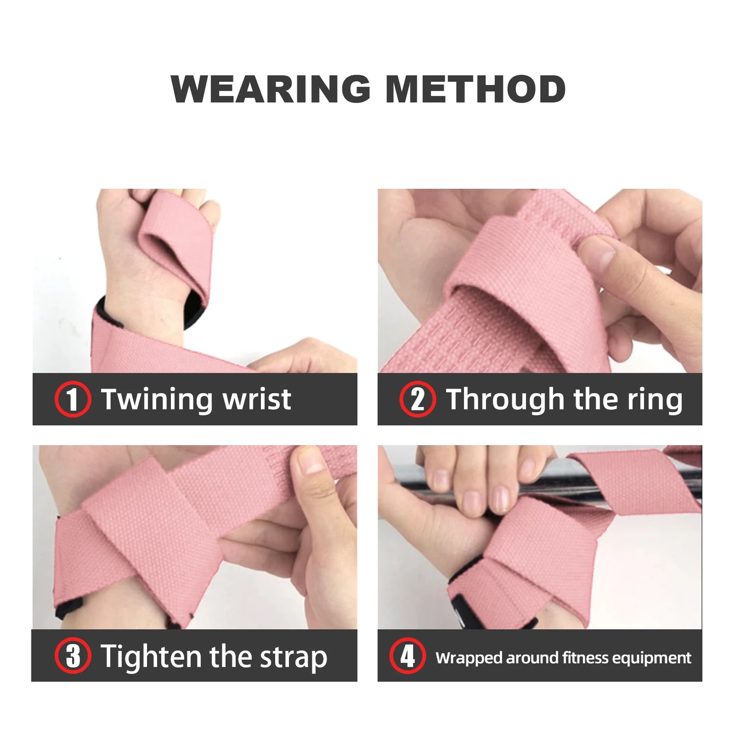 The Codex Weightlifting Gym Anti-Slip Wrist Straps 2pc/3pair/4pc Sport Safety Support Crossfit Hand Grips Fitness