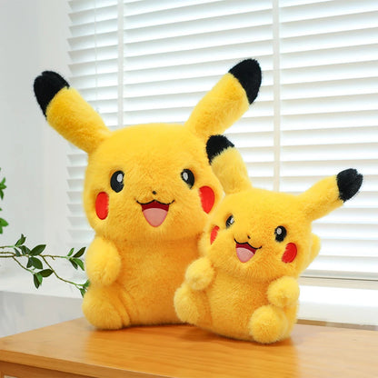 35/80cm Pokemon Plush Doll Pikachu Huge Rabbit Plush Pokémon Plushie  Anime Stuffed Toys Pikachued Soft Pillow Gift for Children