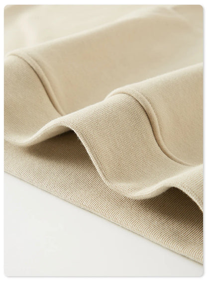 ZODF New Winter 440gsm Terry Hooded Hoodies For Men Retro Unisex Couple Loose Oversized Solid Pullovers Streetwears HY0664