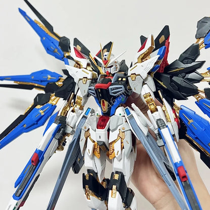 In Stock PIANXIN Strike Freedom Model MG 1/100 MGEX Assembly Model Kit KO Ver Action Figures Robot Plastic Model Toys Gifts