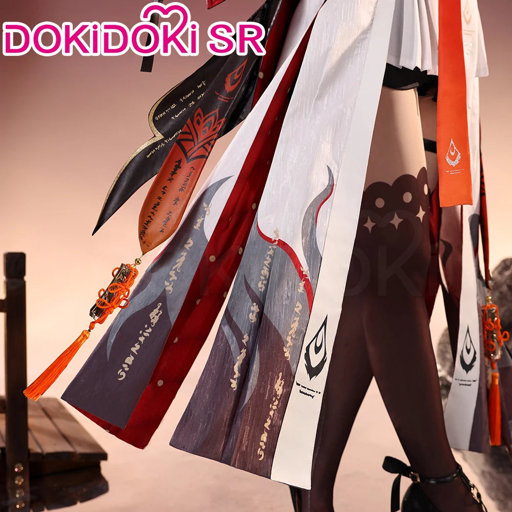IN STOCK Changli Cosplay Costume Game Wuthering Waves DokiDoki-SR Women Costume Changli Cosplay Metal Accessories