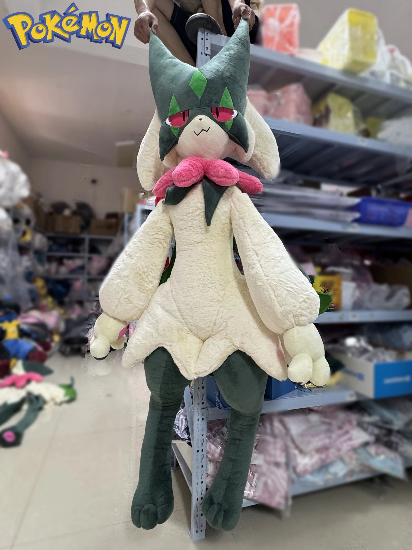 170CM Meowscarada Plushies NEW Pokemon Peluche Kawaii Cartoon Anime Stuffed Ornament Comfortable Soft Doll Children Toy Gift