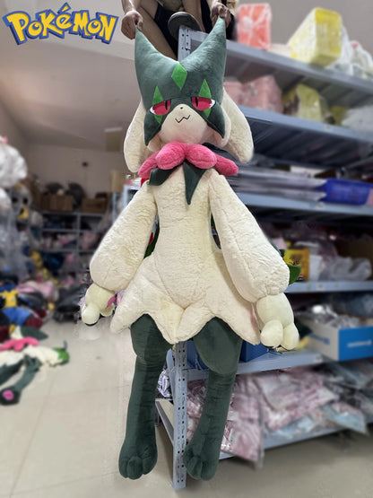 170CM Meowscarada Plushies NEW Pokemon Peluche Kawaii Cartoon Anime Stuffed Ornament Comfortable Soft Doll Children Toy Gift