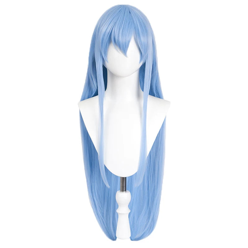 IN STOCK Esdeath Wig Anime Akame ga KILL! Cosplay DokiDoki Esdeath Women Blue Long Hair Heat Resistant Synthetic  Akame ga KILL!