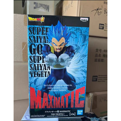 Bandai Original In Stock Banpresto Dragon Ball Z Maximatic 19Cm Vegeta Pvc Action Figure Model Boxed Toys Gifts Genuine