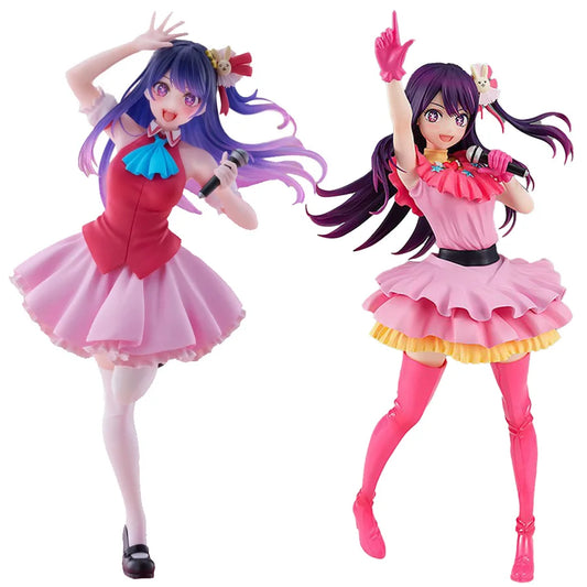 21cm [OSHI NO KO] Anime Figure Idol Singer Hoshino Ai Action Figure Kawaii Star Arima Kana Figurine PVC Collection Model Toys