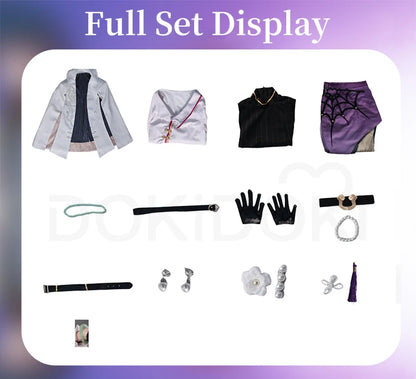 Castorice The Herta Kafka Sunday Cosplay Costume Game【XS-3XL】Honkai: Star Rail DokiDoki-N HSR Concert Plus