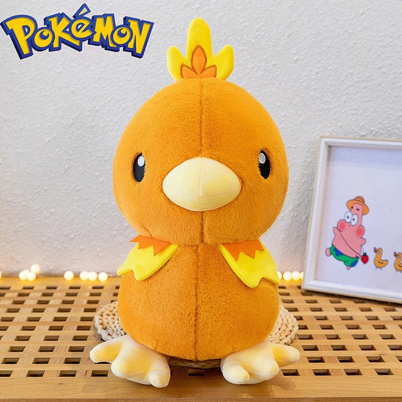 45/60/80CM Big Size Pokemon Torchic Plushies Cartoon Anime Plush Pillow Soft Doll Kawaii Stuffed Plushie Ornament Children Gift