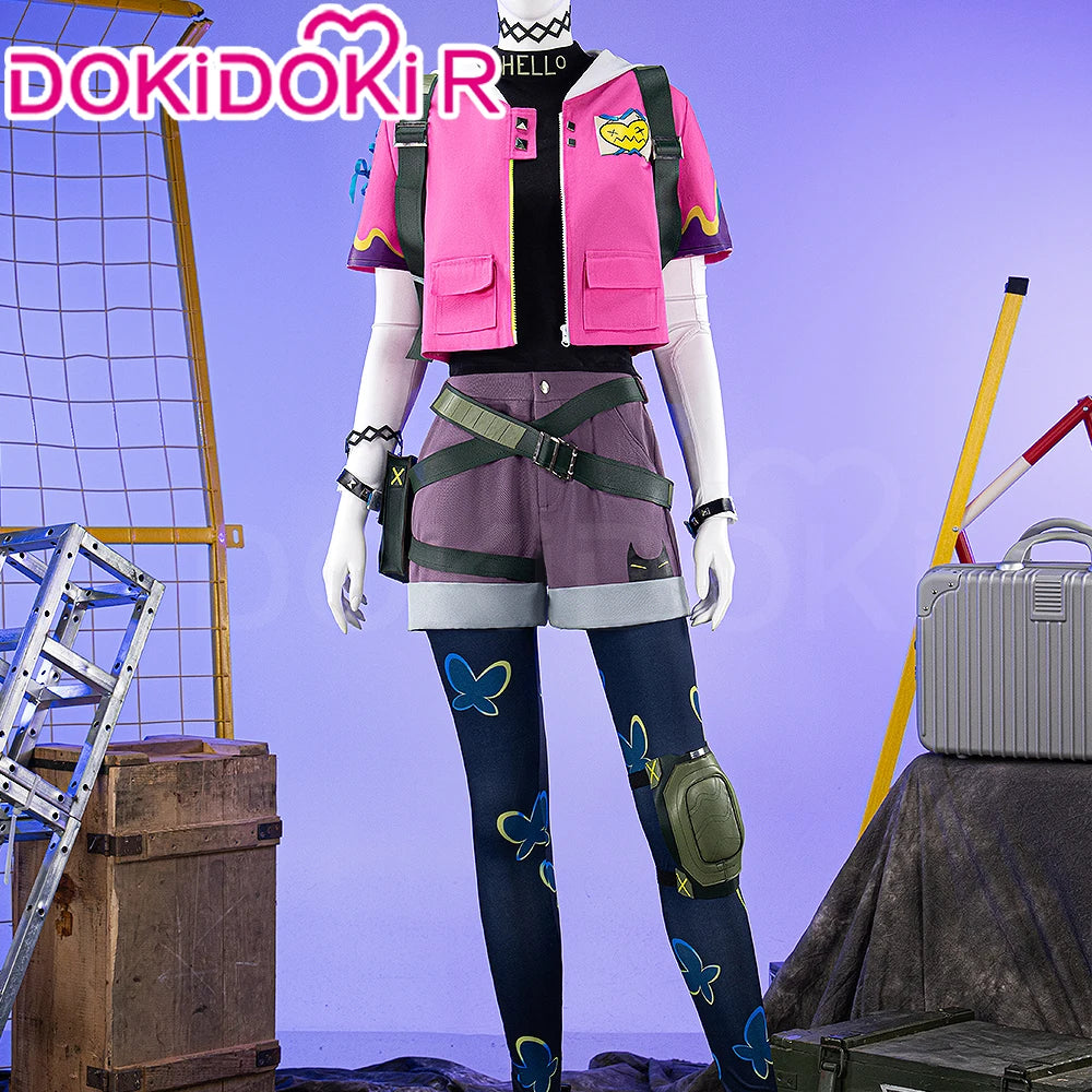 Clove Omen Cosplay Costume XS-3XL Unisex Plus Size Halloween Christmas Game Dokidoki-R