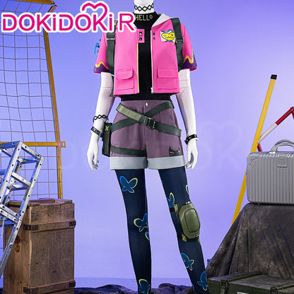 Clove Omen Cosplay Costume Game Cosplay【XS-3XL】DokiDoki-R Clove Halloween Cosplay Women Men Costume Plus Size Christmas