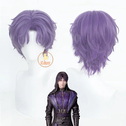 Love and Deepspace Rafayel Wedding Cosplay Costume Wig Suit Uniform Halloween Party for Women Men Carnival Game Outfit iCoser
