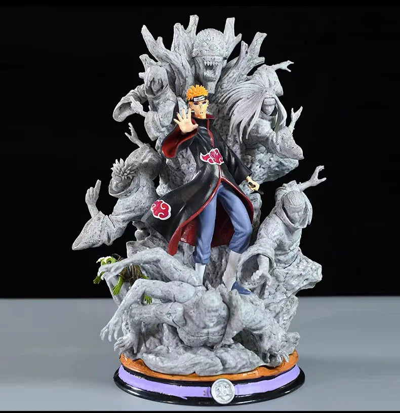 41cm Pain Figures Cartoon Naruto Anime Figure Pain Model Gk Pvc Statue Figurine Doll Collection Car Decotation Children Toy Gift